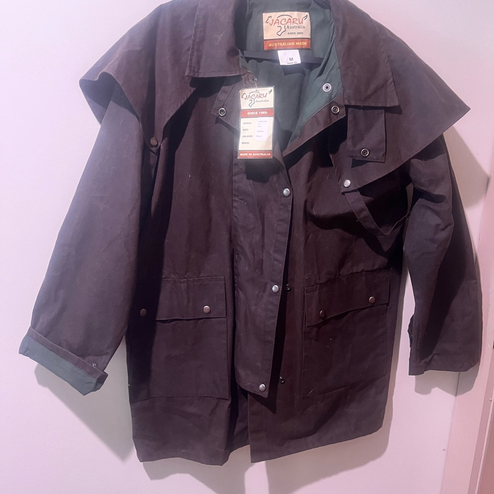 Jacaru Australian made oilskin Jacket